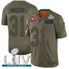 Nike 49ers #31 Raheem Mostert Camo Super Bowl LIV 2020 Men's Stitched NFL Limited 2019 Salute To Service Jersey - Custom Name