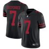 Nike 49ers #7 Colin Kaepernick Black Alternate Men's Stitched NFL Vapor Untouchable Limited Jersey - Custom Name