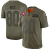 Nike 49ers #80 Jerry Rice Camo Men's Stitched NFL Limited 2019 Salute To Service Jersey - Custom Name