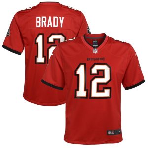 Nike Buccaneers #12 Tom Brady Red Men's Stitched NFL Season Vapor Limited Jersey - Custom Name