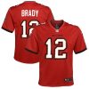 Nike Buccaneers #12 Tom Brady Red Men's Stitched NFL Season Vapor Limited Jersey - Custom Name