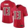 Nike Buccaneers #13 Mike Evans Red Men's Stitched NFL Limited Rush Jersey - Custom Name