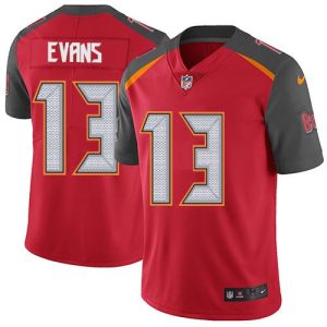 Nike Buccaneers #13 Mike Evans Red Team Color Men's Stitched NFL Vapor Untouchable Limited Jersey - Custom Name