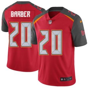Nike Buccaneers #20 Ronde Barber Red Team Color Men's Stitched NFL Vapor Untouchable Limited Jersey - Custom Name