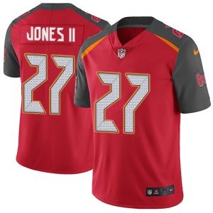 Nike Buccaneers #27 Ronald Jones II Red Team Color Men's Stitched NFL Vapor Untouchable Limited Jersey - Custom Name