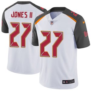Nike Buccaneers #27 Ronald Jones II White Men's Stitched NFL Vapor Untouchable Limited Jersey - Custom Name