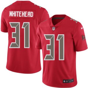 Nike Buccaneers #31 Jordan Whitehead Red Men's Stitched NFL Limited Rush Jersey - Custom Name