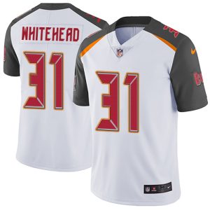 Nike Buccaneers #31 Jordan Whitehead White Men's Stitched NFL Vapor Untouchable Limited Jersey - Custom Name