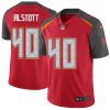 Nike Buccaneers #40 Mike Alstott Red Team Color Men's Stitched NFL Vapor Untouchable Limited Jersey - Custom Name