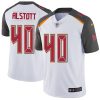 Nike Buccaneers #40 Mike Alstott White Men's Stitched NFL Vapor Untouchable Limited Jersey - Custom Name