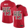Nike Buccaneers #45 Devin White Red Men's Stitched NFL Limited Rush Jersey - Custom Name
