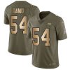 Nike Buccaneers #54 Lavonte David Olive-Gold Men's Stitched NFL Limited 2017 Salute To Service Jersey - Custom Name