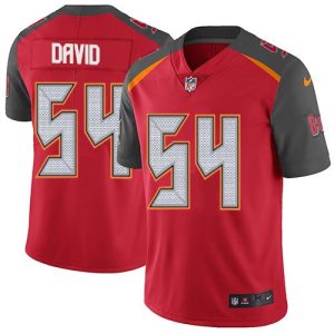 Nike Buccaneers #54 Lavonte David Red Team Color Men's Stitched NFL Vapor Untouchable Limited Jersey - Custom Name