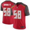 Nike Buccaneers #58 Shaquil Barrett Red Team Color Men's Stitched NFL Vapor Untouchable Limited Jersey - Custom Name