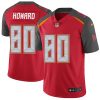 Nike Buccaneers #80 O. J. Howard Red Team Color Men's Stitched NFL Vapor Untouchable Limited Jersey - Custom Name