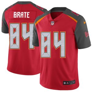 Nike Buccaneers #84 Cameron Brate Red Team Color Men's Stitched NFL Vapor Untouchable Limited Jersey - Custom Name