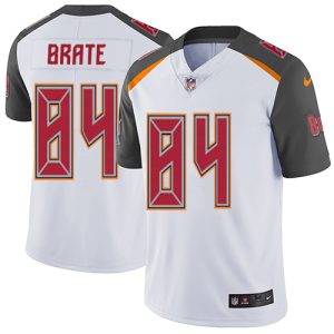 Nike Buccaneers #84 Cameron Brate White Men's Stitched NFL Vapor Untouchable Limited Jersey - Custom Name