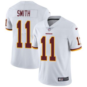 Nike Redskins #11 Alex Smith White Men's Stitched NFL Vapor Untouchable Limited Jersey - Custom Name