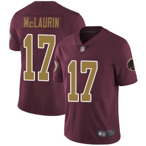 Nike Redskins #17 Terry McLaurin Burgundy Red Alternate Men's Stitched NFL Vapor Untouchable Limited Jersey - Custom Name