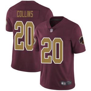 Nike Redskins #20 Landon Collins Burgundy Red Alternate Men's Stitched NFL Vapor Untouchable Limited Jersey - Custom Name