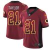 Nike Redskins #21 Sean Taylor Burgundy Red Team Color Men's Stitched NFL Limited Rush Drift Fashion Jersey - Custom Name