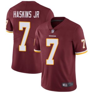 Nike Redskins #7 Dwayne Haskins Jr Burgundy Red Team Color Men's Stitched NFL Vapor Untouchable Limited Jersey - Custom Name