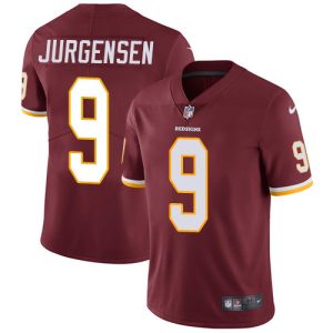 Nike Redskins #9 Sonny Jurgensen Burgundy Red Team Color Men's Stitched NFL Vapor Untouchable Limited Jersey - Custom Name