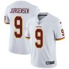Nike Redskins #9 Sonny Jurgensen White Men's Stitched NFL Vapor Untouchable Limited Jersey - Custom Name