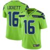 Nike Seahawks #16 Tyler Lockett Green Men's Stitched NFL Limited Rush Jersey - Custom Name