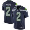 Nike Seahawks #2 Jason Myers Steel Blue Team Color Men's Stitched NFL Vapor Untouchable Limited Jersey - Custom Name
