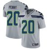 Nike Seahawks #20 Rashaad Penny Grey Alternate Men's Stitched NFL Vapor Untouchable Limited Jersey - Custom Name