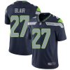 Nike Seahawks #27 Marquise Blair Steel Blue Team Color Men's Stitched NFL Vapor Untouchable Limited Jersey - Custom Name