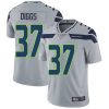 Nike Seahawks #37 Quandre Diggs Grey Alternate Men's Stitched NFL Vapor Untouchable Limited Jersey - Custom Name