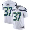 Nike Seahawks #37 Quandre Diggs White Men's Stitched NFL Vapor Untouchable Limited Jersey - Custom Name