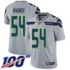 Nike Seahawks #54 Bobby Wagner Grey Alternate Men's Stitched NFL 100th Season Vapor Limited Jersey - Custom Name