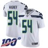 Nike Seahawks #54 Bobby Wagner White Men's Stitched NFL 100th Season Vapor Limited Jersey - Custom Name
