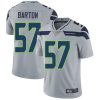 Nike Seahawks #57 Cody Barton Grey Alternate Men's Stitched NFL Vapor Untouchable Limited Jersey - Custom Name