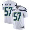 Nike Seahawks #57 Cody Barton White Men's Stitched NFL Vapor Untouchable Limited Jersey - Custom Name