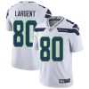 Nike Seahawks #80 Steve Largent White Men's Stitched NFL Vapor Untouchable Limited Jersey - Custom Name