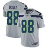 Nike Seahawks #88 Will Dissly Grey Alternate Men's Stitched NFL Vapor Untouchable Limited Jersey - Custom Name