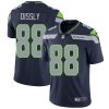 Nike Seahawks #88 Will Dissly Steel Blue Team Color Men's Stitched NFL Vapor Untouchable Limited Jersey - Custom Name