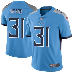 Nike Titans #31 Kevin Byard Light Blue Alternate Men's Stitched NFL Vapor Untouchable Limited Jersey - Custom Name