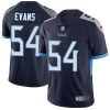 Nike Titans #54 Rashaan Evans Navy Blue Team Color Men's Stitched NFL Vapor Untouchable Limited Jersey - Custom Name