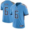 Nike Titans #6 Brett Kern Light Blue Alternate Men's Stitched NFL Vapor Untouchable Limited Jersey - Custom Name