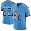 Nike Titans #82 Delanie Walker Light Blue Alternate Men's Stitched NFL Vapor Untouchable Limited Jersey - Custom Name