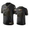 Seahawks #20 Rashaad Penny Men's Stitched NFL Vapor Untouchable Limited Black Golden Jersey - Custom Name