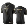 Seahawks #4 Michael Dickson Men's Stitched NFL Vapor Untouchable Limited Black Golden Jersey - Custom Name