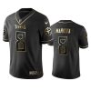 Titans #8 Marcus Mariota Men's Stitched NFL Vapor Untouchable Limited Black Golden Jersey - Custom Name