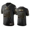 Titans #98 Brian Orakpo Men's Stitched NFL Vapor Untouchable Limited Black Golden Jersey - Custom Name