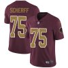 Nike Redskins #75 Brandon Scherff Burgundy Red Alternate Men's Stitched NFL Vapor Untouchable Limited Jersey - Custom Name